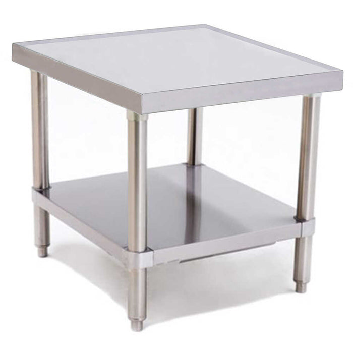 PMT-2424 24" Stainless Steel Mixer Stand with Marine Edge
