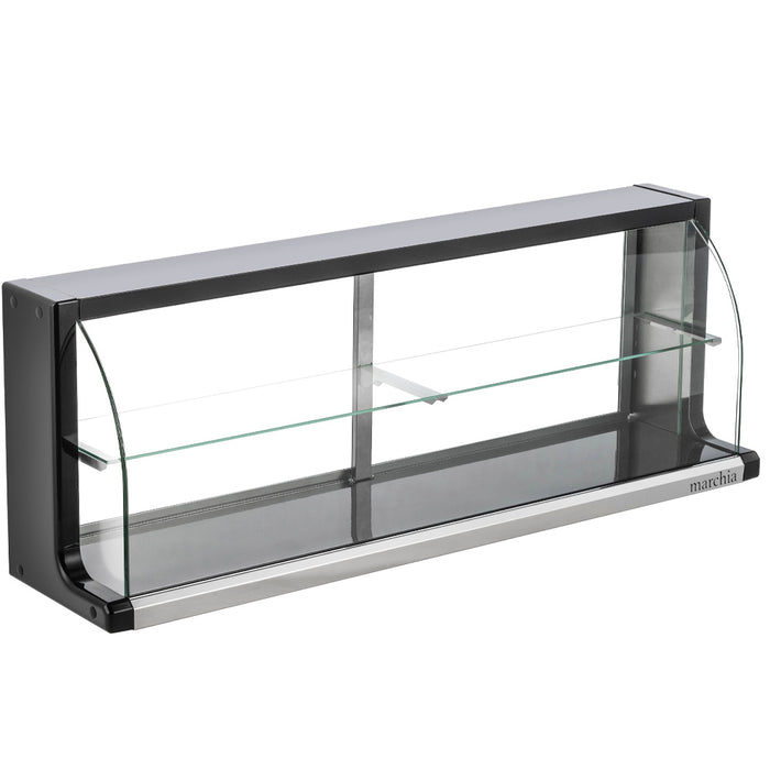 USTAR-T48 45" Dry Curved Glass Bakery Display Case, Non Refrigerated