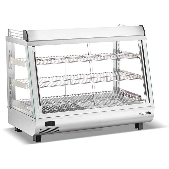 SHCC136 36" Heated Countertop Display Front and Rear Access Doors