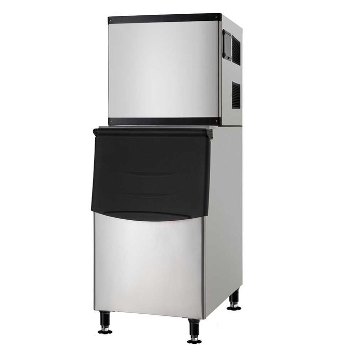ICE400M-HA 22” 400 lb. Ice Machine Air Cooled Half Cube Modular with Bin