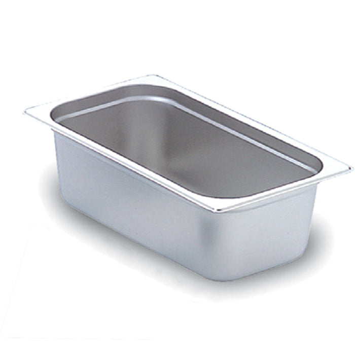 PFP-13-4 One-Third 1/3 Stainless Steel Food Pan with 4" Depth