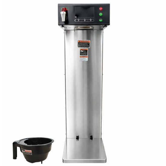 Itallia FUSO1-W Stainless Steel Automatic Coffee Brewer - Dual Voltage