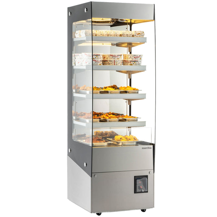 Marchia MHS700 27" Open Heated Display Warming Case Grab and Go