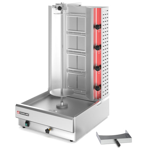 Automax 4G 120 lb. Gas Vertical Gyro Shawarma Machine