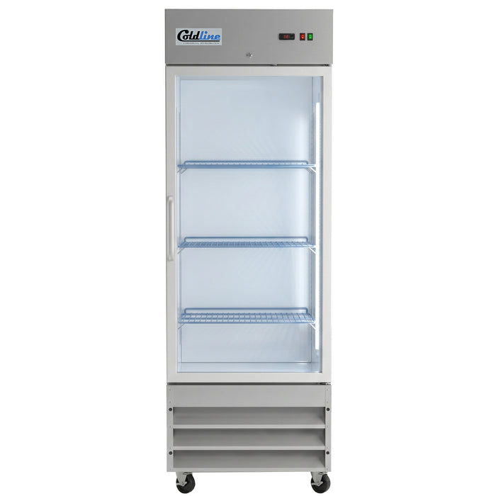 C-1RG 29” Single Glass Door Reach-In Refrigerator
