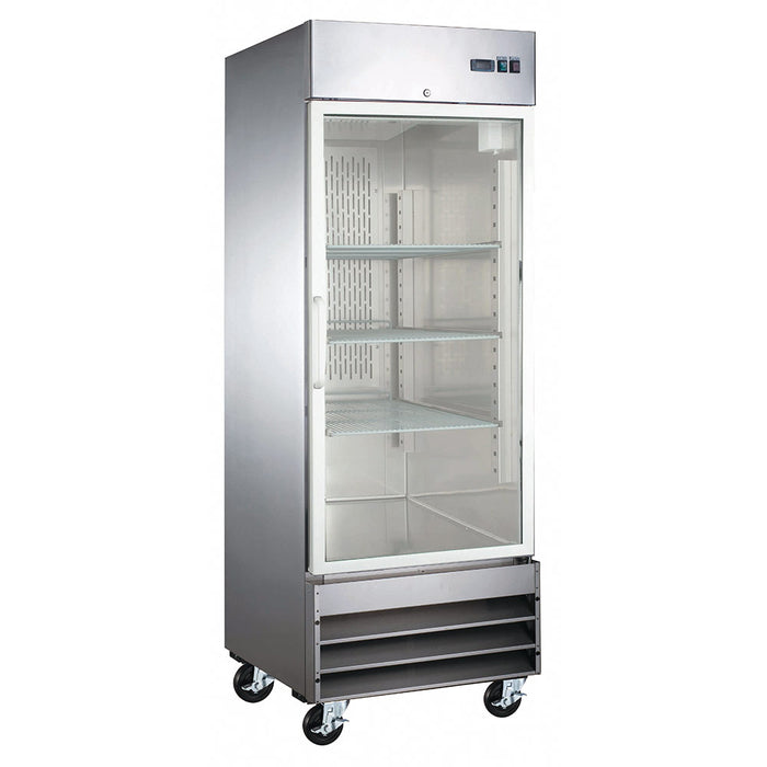 C19R 29” Single Solid Door Narrow Depth Reach-In Refrigerator