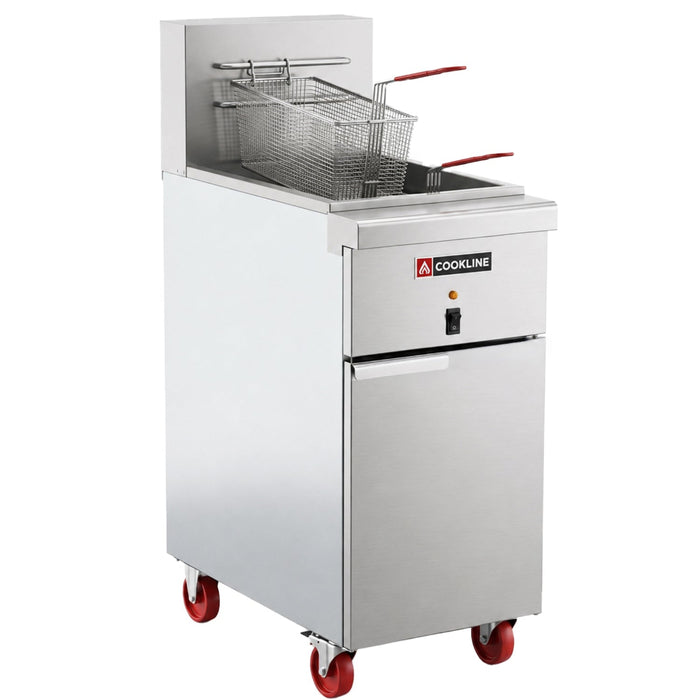 CF-40E 16" Electric 40 lb. Commercial Deep Fryer