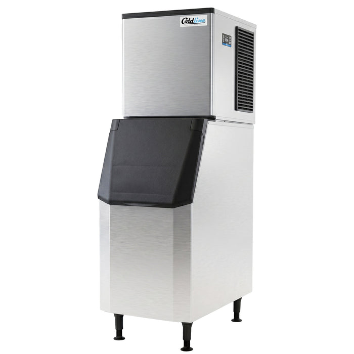 ICE400M-HA-B275-22 400 lb. Ice Machine Air Cooled Half Cube Modular with Bin
