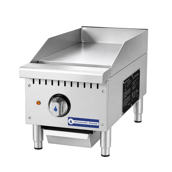 SR-EG12 12" Commercial Electric Countertop Griddle - 208/240V