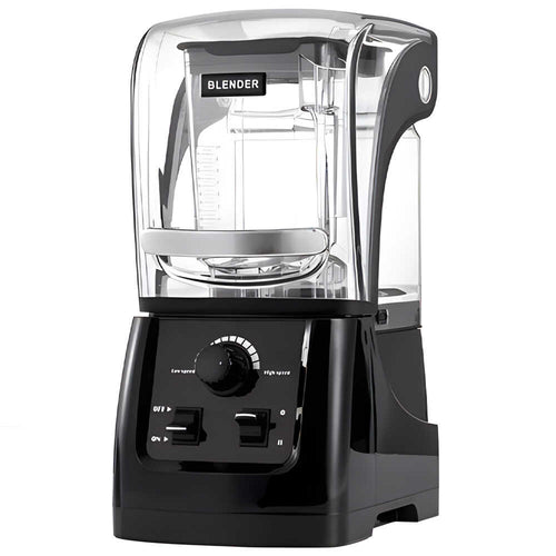 Prepline MIX6-Q64 Quiet Top 64oz Commercial Blender 3.5HP with Sound Cover - 110V