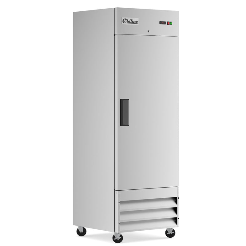 C19F 29” Single Solid Door Narrow Depth Reach-In Freezer