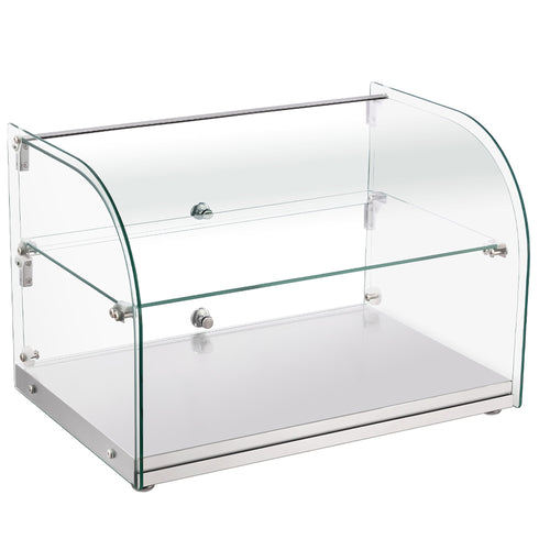 CA45 22" Curved Glass Countertop Dry Display Case