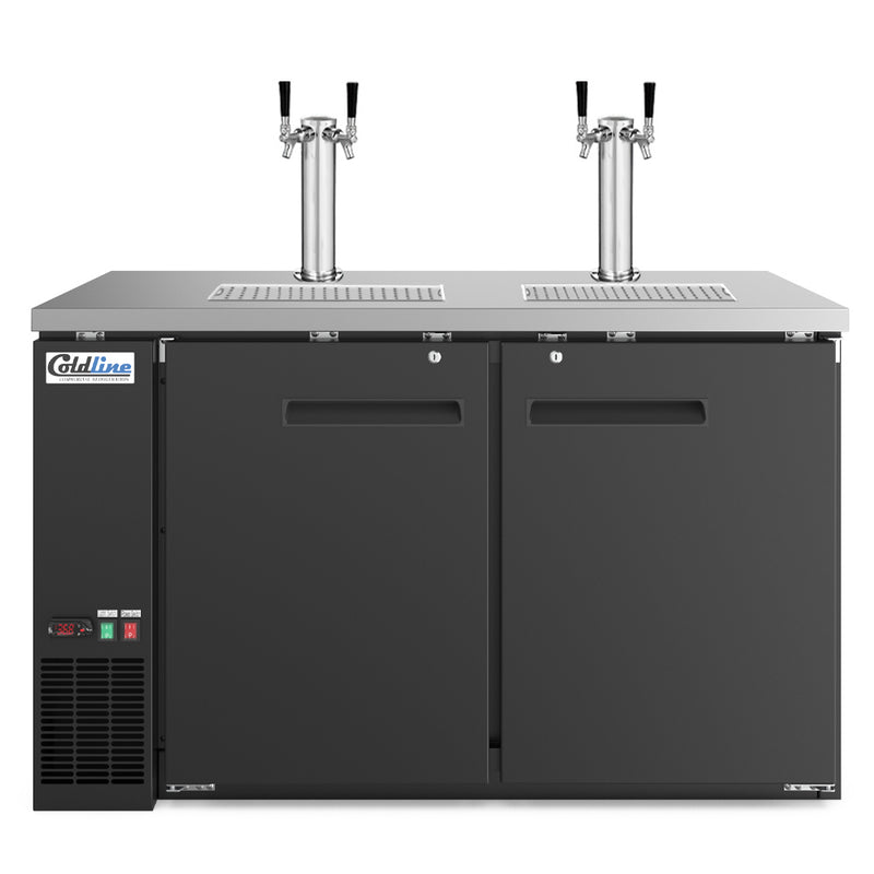 CDD-60 60″ Refrigerated Direct Draw Beer Dispenser - 15.8 Cu. Ft.