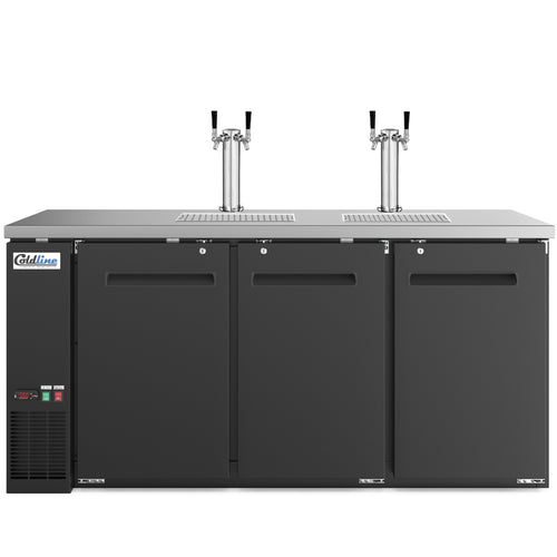 CDD-72 72″ Refrigerated Direct Draw Beer Dispenser - 19.6 Cu. Ft.