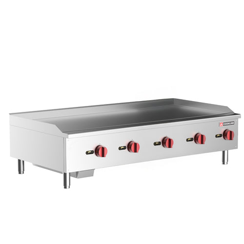 CGG-60T-HD 60" Gas Countertop Griddle with Thermostatic Controls - 150,000 BTU