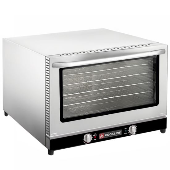 Cookline HCVE-16-120 23" Commercial Half Size Electric Countertop Convection Oven,120V