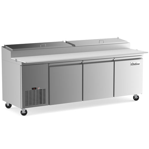 CPT-92 92" Refrigerated Pizza Prep Table - 12 Pans
