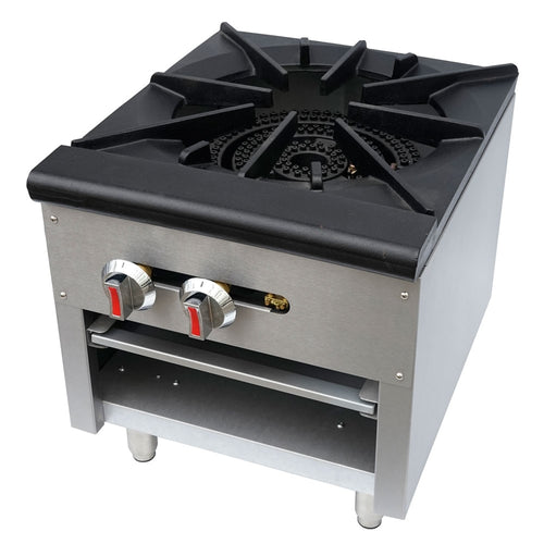 CSP1 18" Single Burner Countertop Gas Stock Pot Range