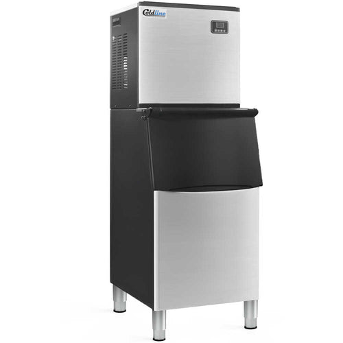 EIC350M-FA 350 lb. Modular Full Cube Ice Machine with 200 lb. Bin, Air Cooled