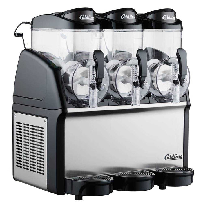 GRANITA-3N Triple 3 Bowl Pourover Granita Slush Machine - 9 Gallon