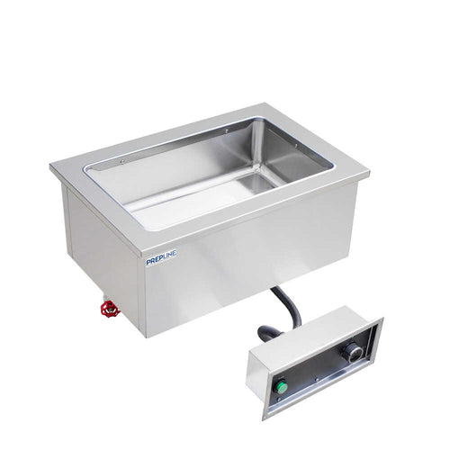 HFW1 Stainless Steel One Pan Insulated Drop-In Hot Food Well - 120V