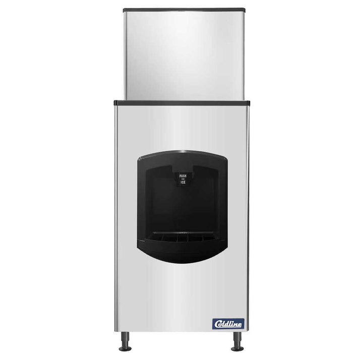 Coldline ICE550-BD-FA 30" 550 lb. Modular Full Cube Ice Machine with Ice Dispensing Bin, Air Cooled