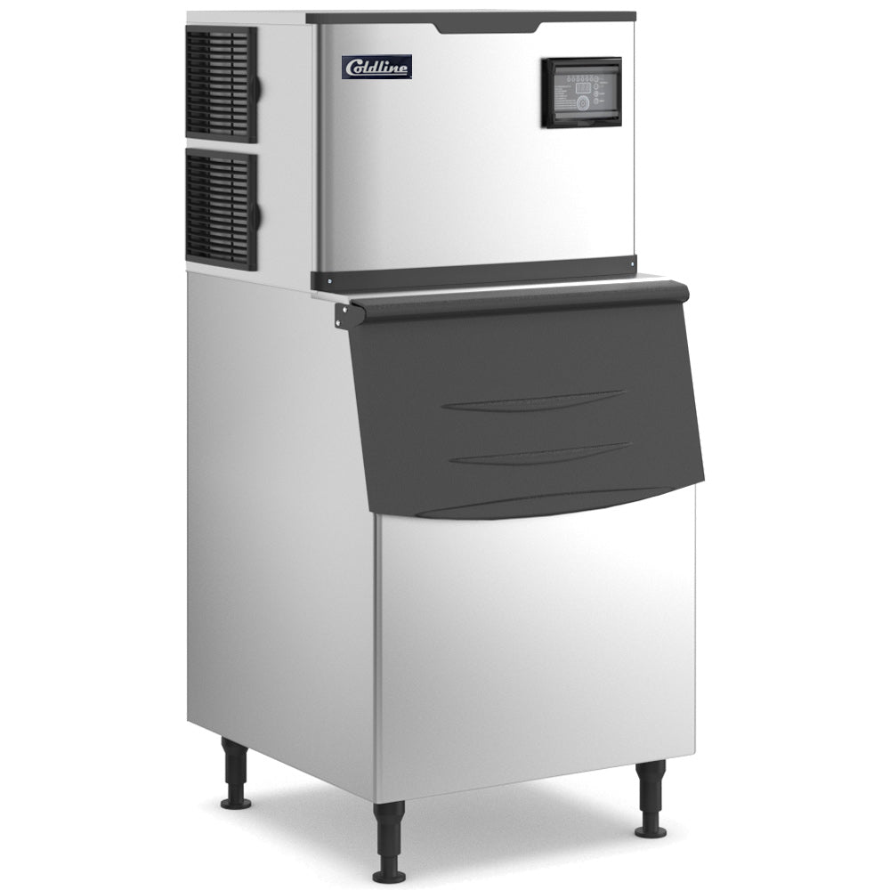 ICE550M-HA 30” 550 lb. Ice Machine Air Cooled Half Cube Modular with Bin