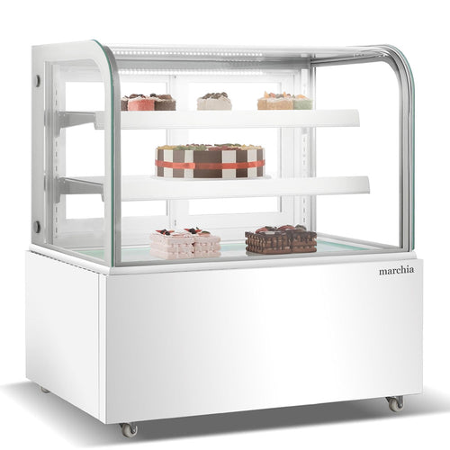 MB48-W 48" White Refrigerated Bakery Display Case