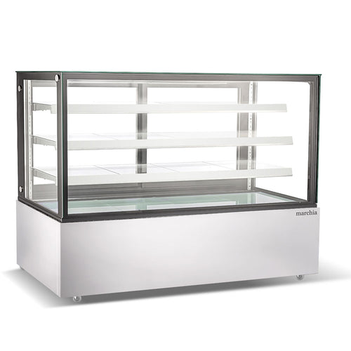 MBT72-ST 72" Straight Glass Refrigerated Bakery Display Case