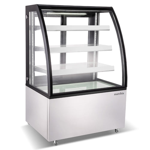 MBT36 36" Curved Glass Refrigerated Bakery Display Case