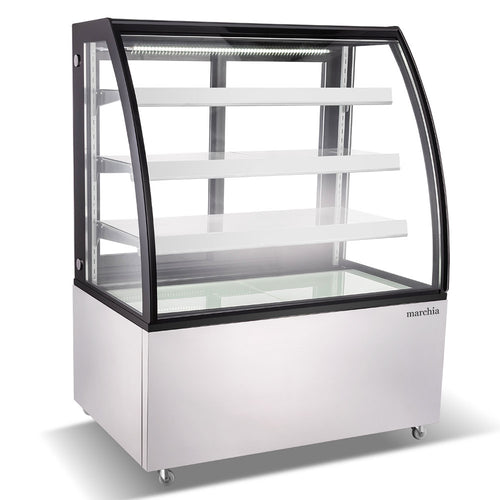 MBT48 48" Curved Glass Refrigerated Bakery Display Case