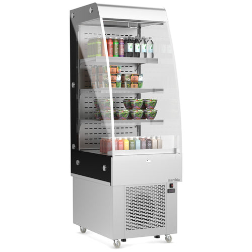MDS250 24" Open Refrigerated Merchandiser Grab and Go Display Case