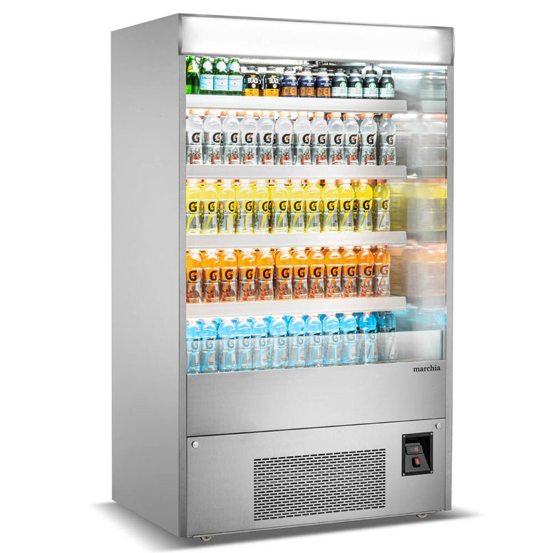 MDS48 48" Open Refrigerated Merchandiser Grab and Go Display Case