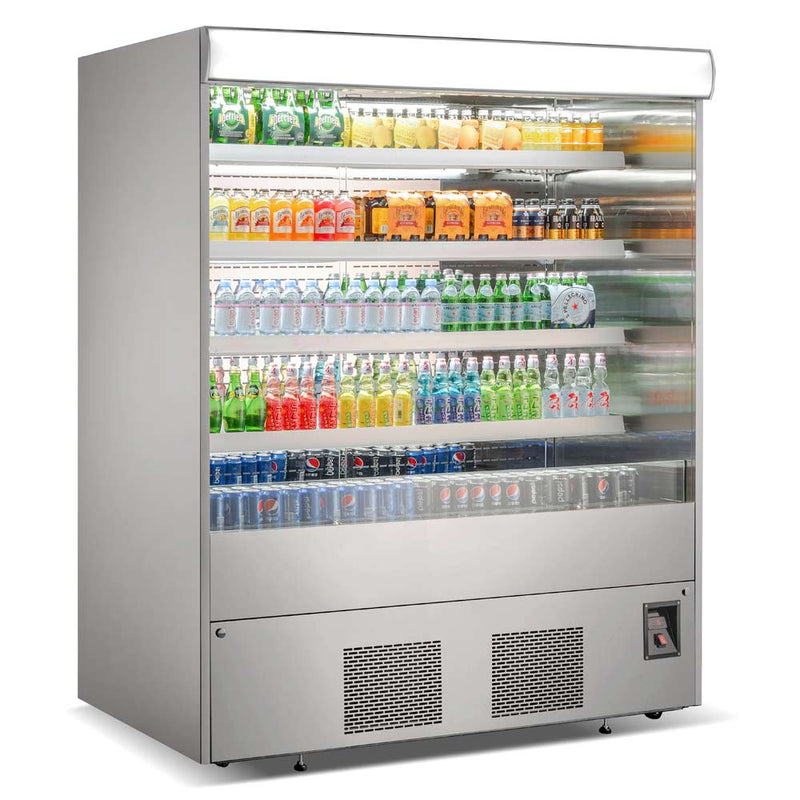 MDS72 72" Open Refrigerated Merchandiser Grab and Go Display Case