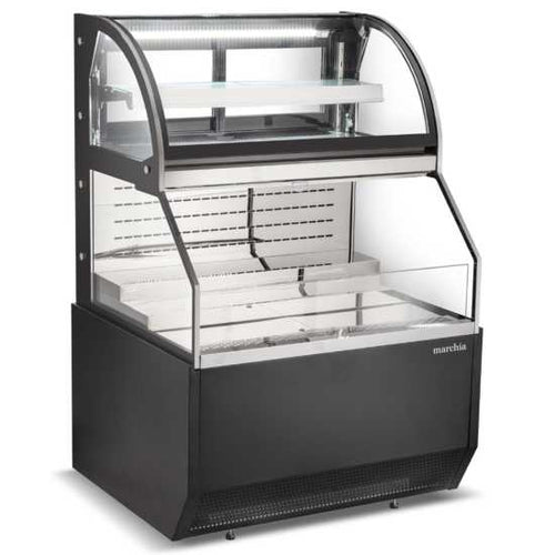 MSTAR36 36" Dual Service Open Air Display Case Merchandiser