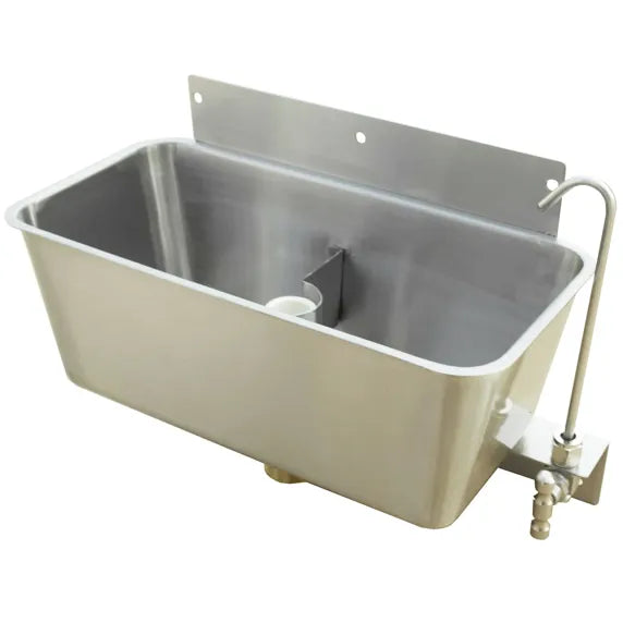 Prepline PDW-2 11" Ice Cream Dipper Well and Faucet Set