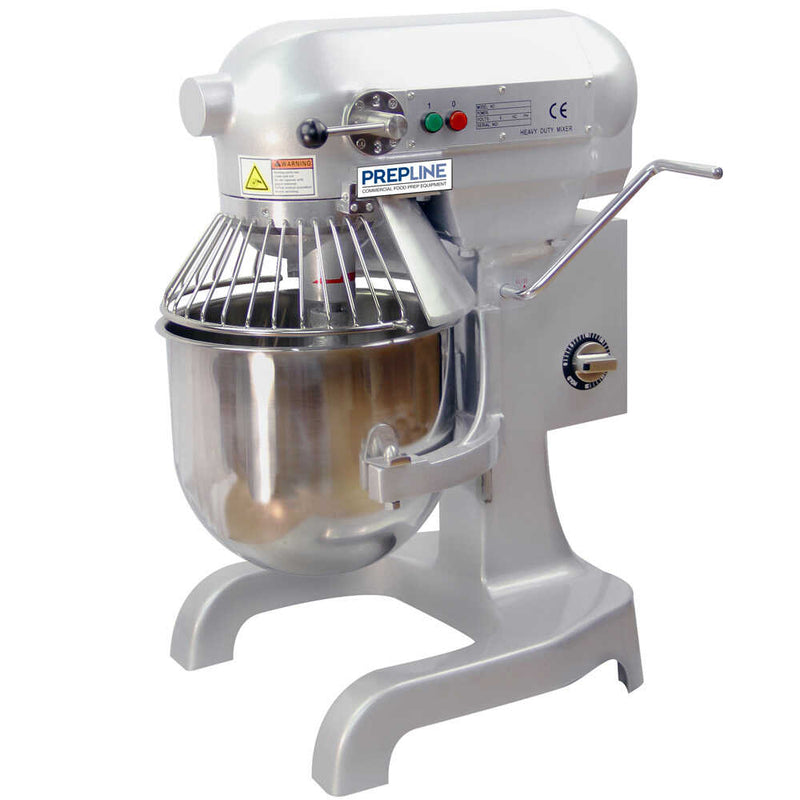 PHLM10B-T 10 Qt. Heavy Duty Gear Driven Planetary Mixer with Timer