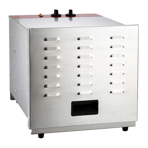 Prepline FD-10R Stainless Steel Food Dehydrator with 10 Racks - 120V