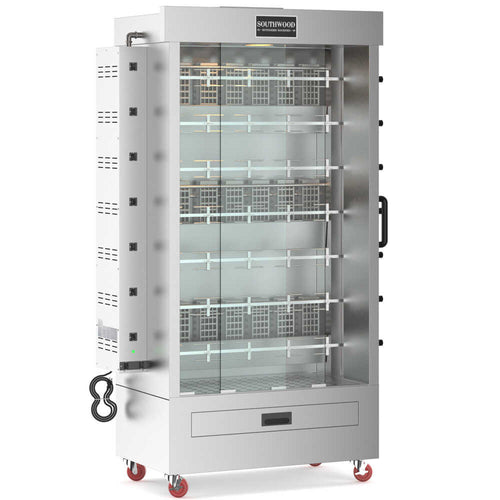 RG7 Gas 35 Chicken Commercial Rotisserie Oven Machine