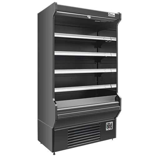 Coldline SOCD-51-B 51" Black Deep High Profile Refrigerated Self-Serve Display Merchandiser