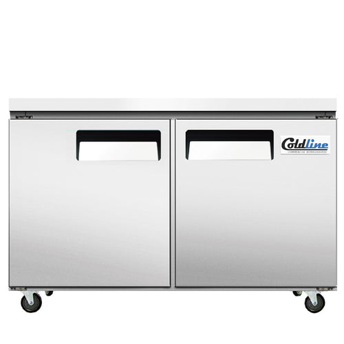 Coldline UC-48RT 48" Undercounter Worktop Refrigerator - 13 Cu. Ft.