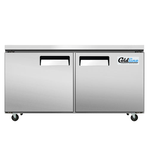 Coldline UC-60RT 60" Undercounter Worktop Refrigerator