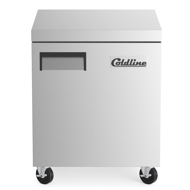 UC-27F 27” Undercounter Work Top Freezer - 6.3 Cu. Ft.