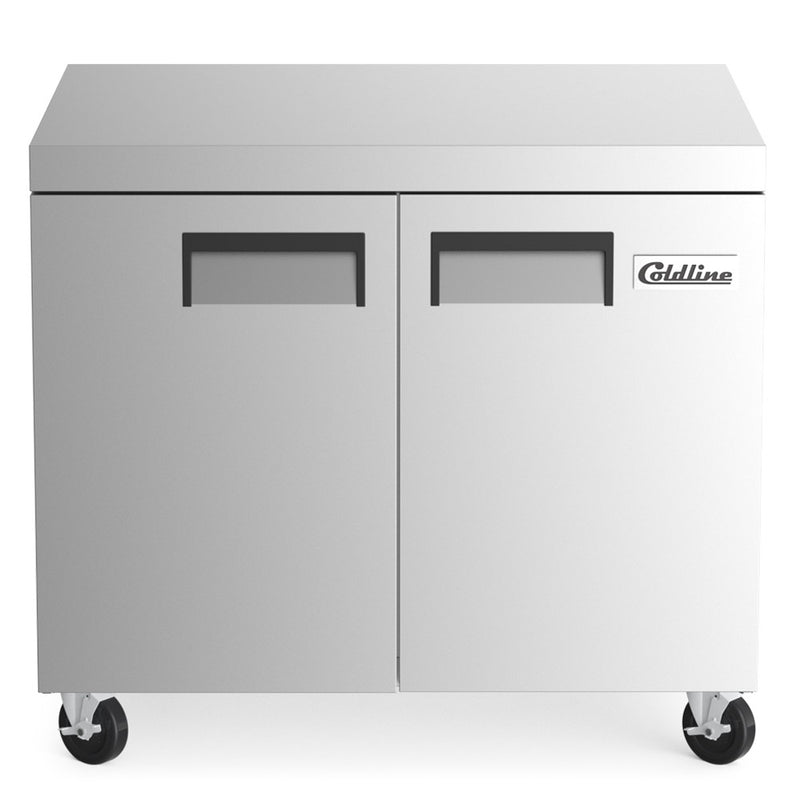 UC-36R 36” Undercounter Work Top Refrigerator - 8.2 Cu. Ft.