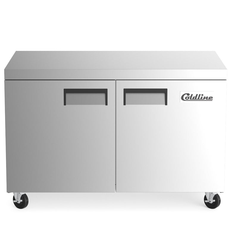 UC-48F 48” Undercounter Work Top Freezer - 12 Cu. Ft