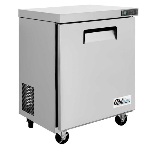 Coldline UCN-29R 29" Narrow Depth Undercounter Worktop Refrigerator