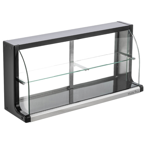 USTAR-T36 33" Dry Curved Glass Bakery Display Case, Non Refrigerated