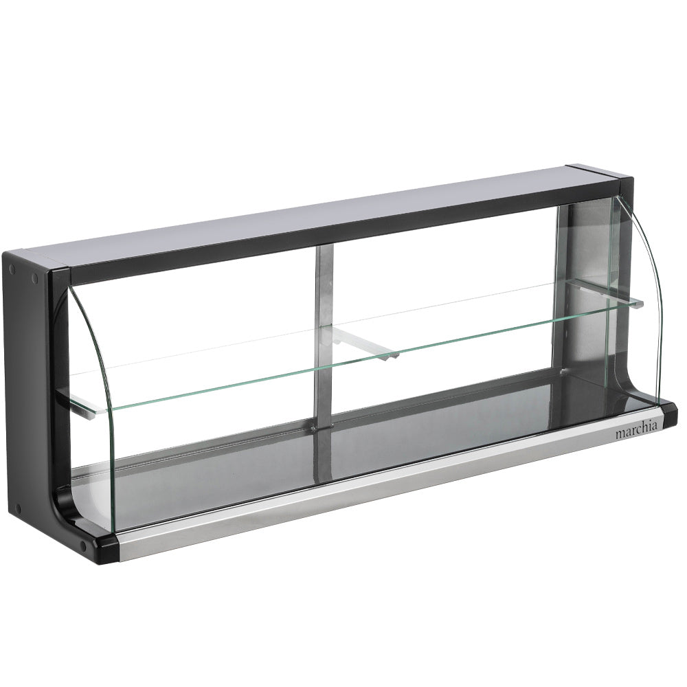 USTAR-T48 45" Dry Curved Glass Bakery Display Case, Non Refrigerated