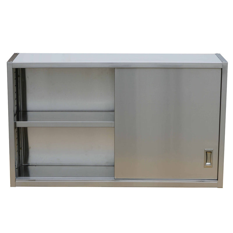 Prepline PWC-1572 15"X72" Stainless steel wall cabinet with flat top