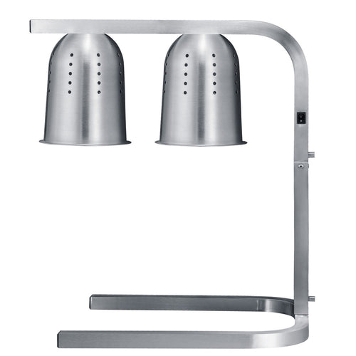 Prepline WL550 Freestanding Heat Lamp with 2 Bulbs-120V, 500W